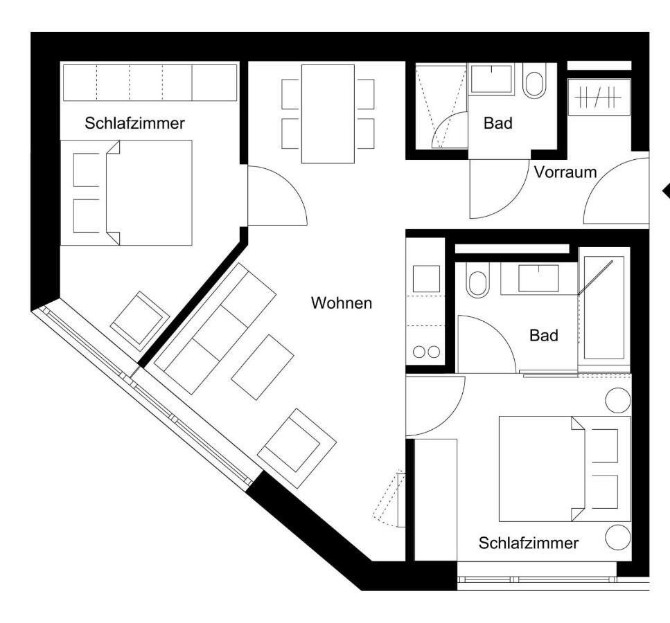 Warthsap Apartmenthaus Warth  Экстерьер фото